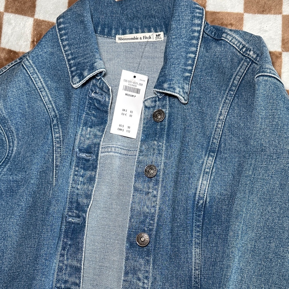 Abercrombie & Fitch Classic Blue Denim Jacket
